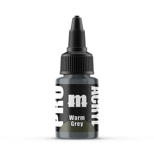 Monument Hobbies MPA-074 - Pro Acryl Warm Grey (22ml)
