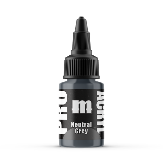 Monument Hobbies MPA-075 - Pro Acryl Neutral Grey (22ml)
