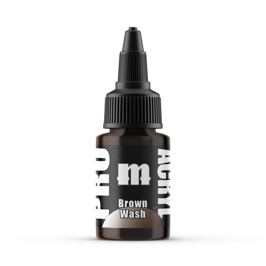 Monument Hobbies MPA-201 - Pro Acryl Brown Wash (22ml)