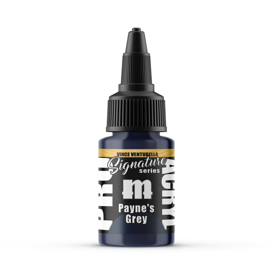 Monument Hobbies MPA-S02 - Pro Acryl Signature Series Vince Venturella Payne's Grey (22ml)