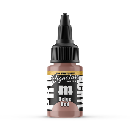 Monument Hobbies MPA-S05 - Pro Acryl Signature Series Vince Venturella Beige Red (22ml)