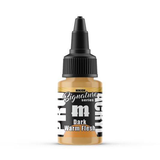 Monument Hobbies MPA-S08 - Pro Acryl Signature Series Ninjon Dark Warm Flesh (22ml)