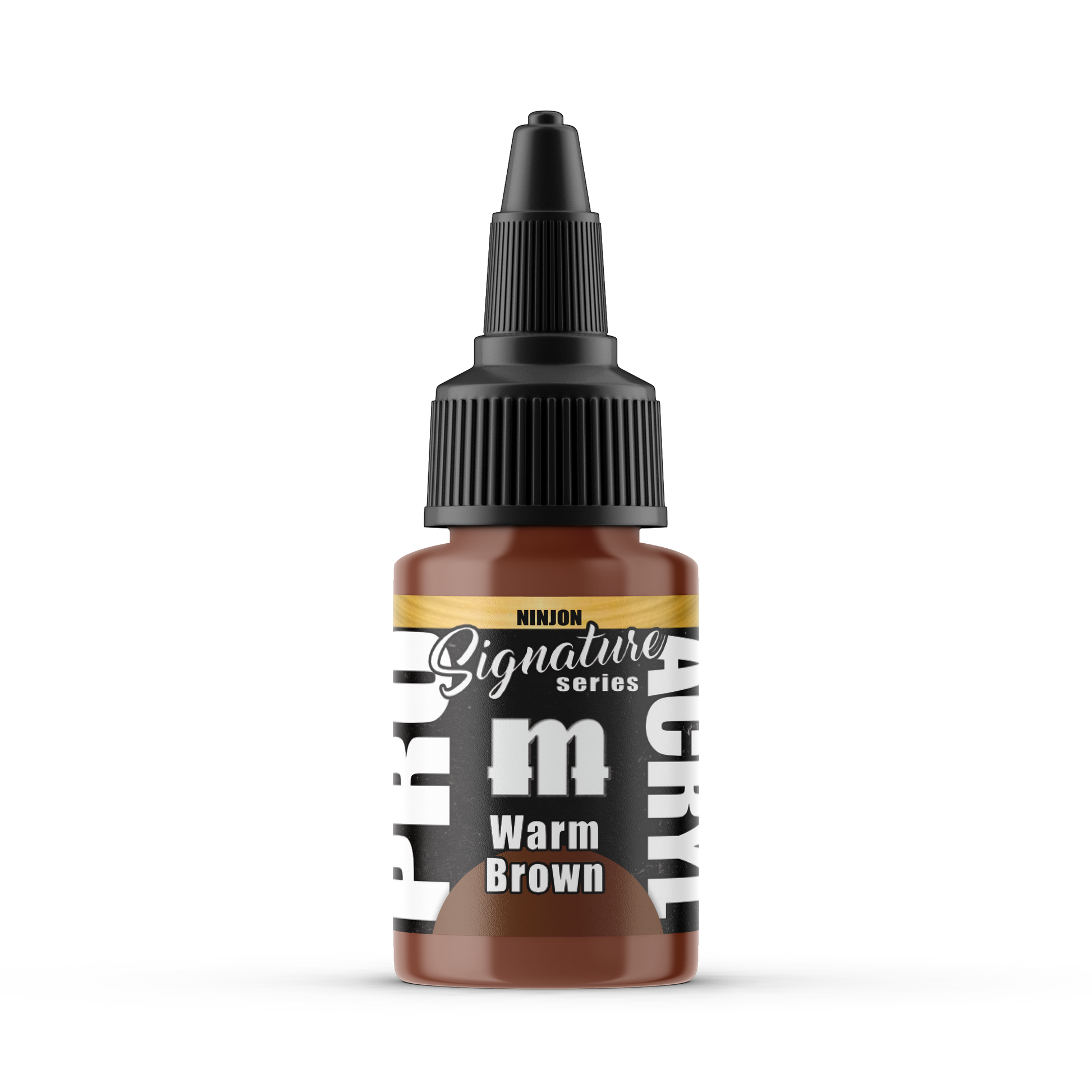 Monument Hobbies MPA-S09 - Pro Acryl Signature Series Ninjon Warm Brown (22ml)