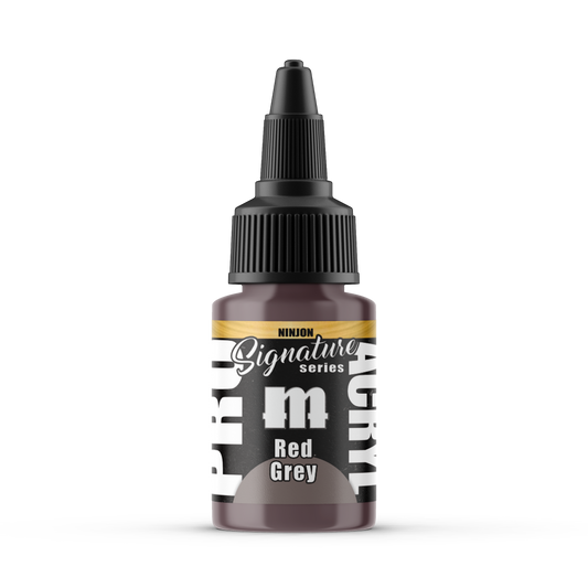 Monument Hobbies MPA-S12 - Pro Acryl Signature Series Ninjon Red Grey (22ml)