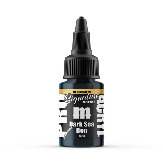 Monument Hobbies MPA-S13 - Pro Acryl Signature Series Ben Komets Dark Sea Ben (22ml)