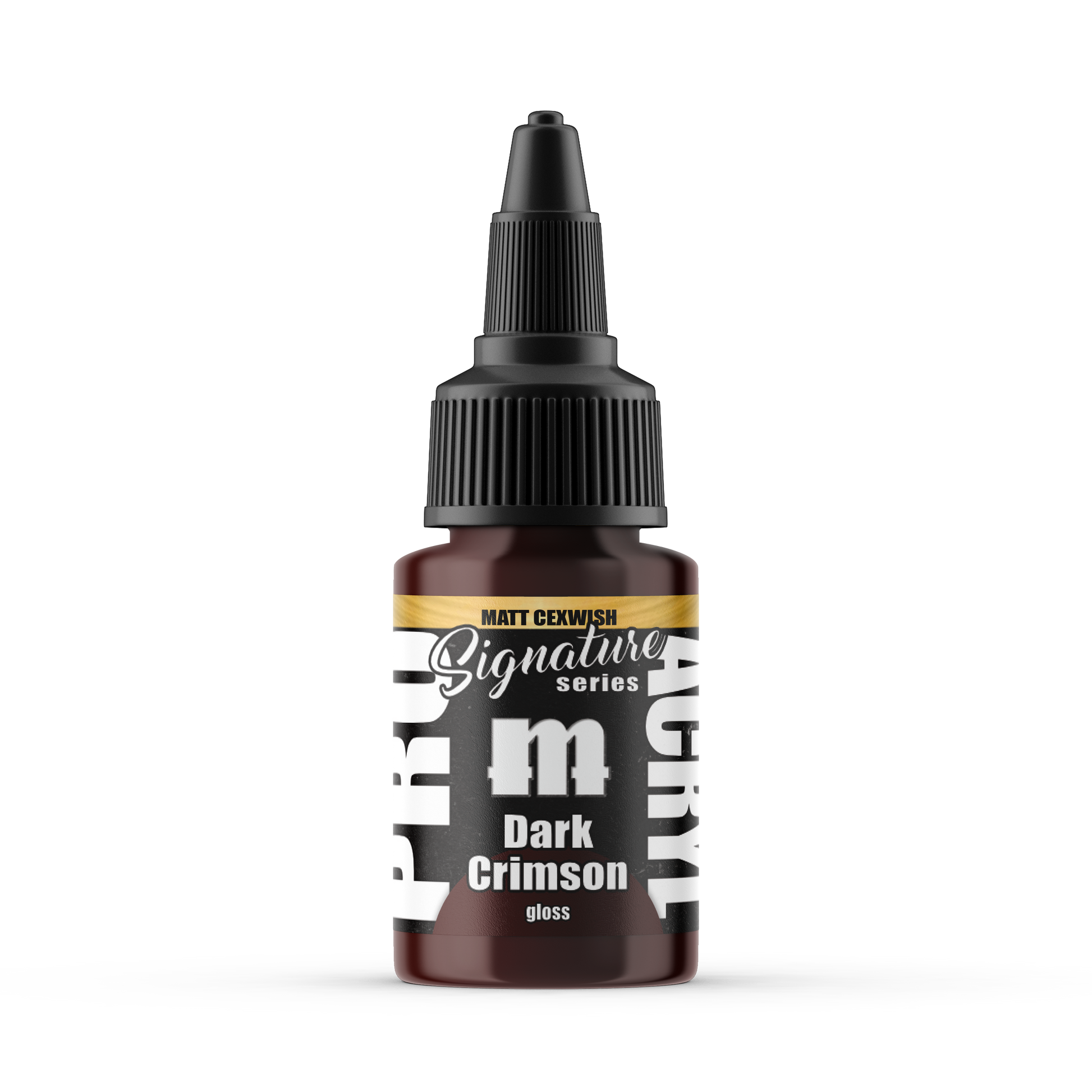 Monument Hobbies MPA-S19 - Pro Acryl Signature Series Matt Cexwish Dark Crimson (22ml)