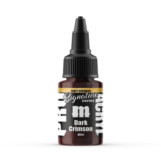 Monument Hobbies MPA-S19 - Pro Acryl Signature Series Matt Cexwish Dark Crimson (22ml)