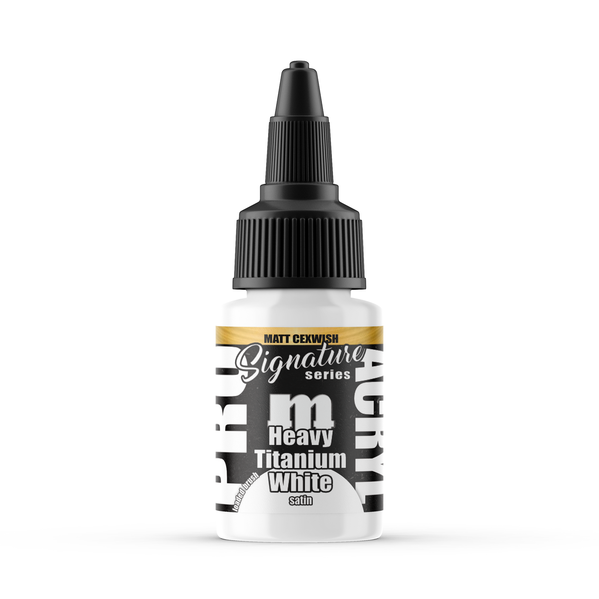 Monument Hobbies MPA-S21 - Pro Acryl Signature Series Matt Cexwish Heavy Titanium White (22ml)
