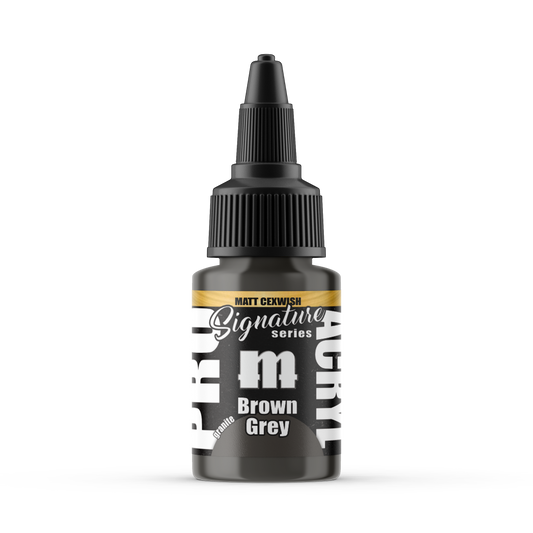 Monument Hobbies MPA-S22 - Pro Acryl Signature Series Matt Cexwish Brown Grey (22ml)
