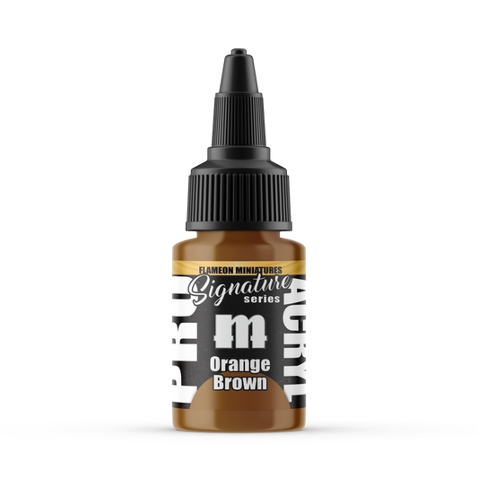 Monument Hobbies MPA-S27 - Pro Acryl Signature Series Flameon Orange Brown (22ml)