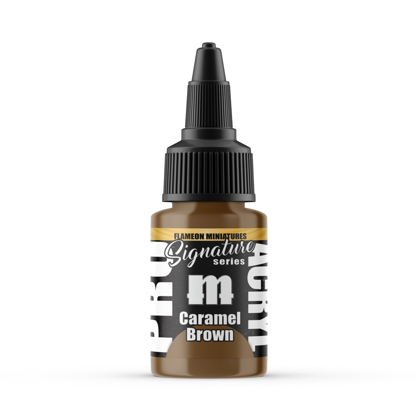 Monument Hobbies MPA-S28 - Pro Acryl Signature Series Flameon Caramel Brown (22ml)