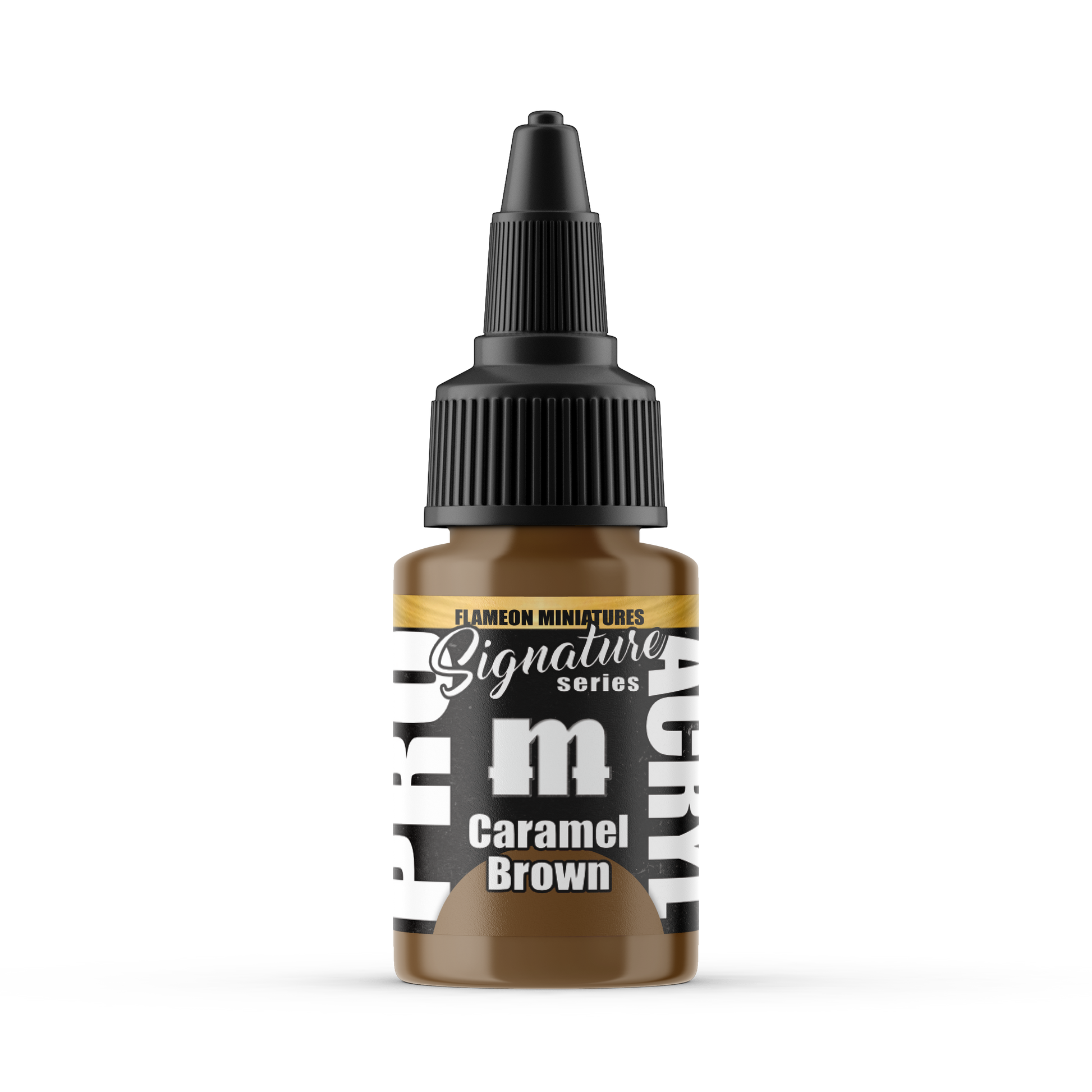 Monument Hobbies MPA-S28 - Pro Acryl Signature Series Flameon Caramel Brown (22ml)