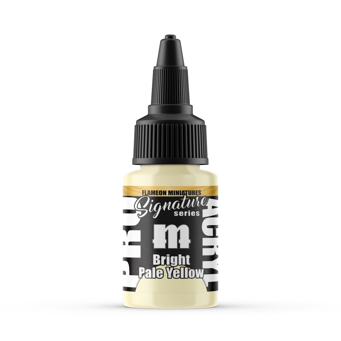 Monument Hobbies MPA-S30 - Pro Acryl Signature Series Flameon Bright Pale Yellow (22ml)