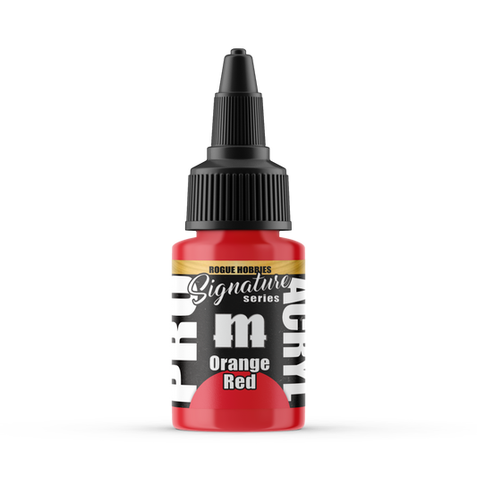 Monument Hobbies MPA-S31 - Pro Acryl Signature Series Rogue Hobbies Orange Red (22ml)