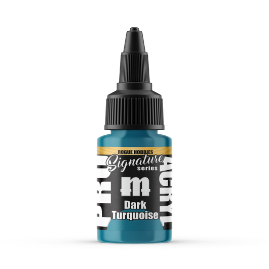 Monument Hobbies MPA-S34 - Pro Acryl Signature Series Rogue Hobbies Dark Turquoise (22ml)