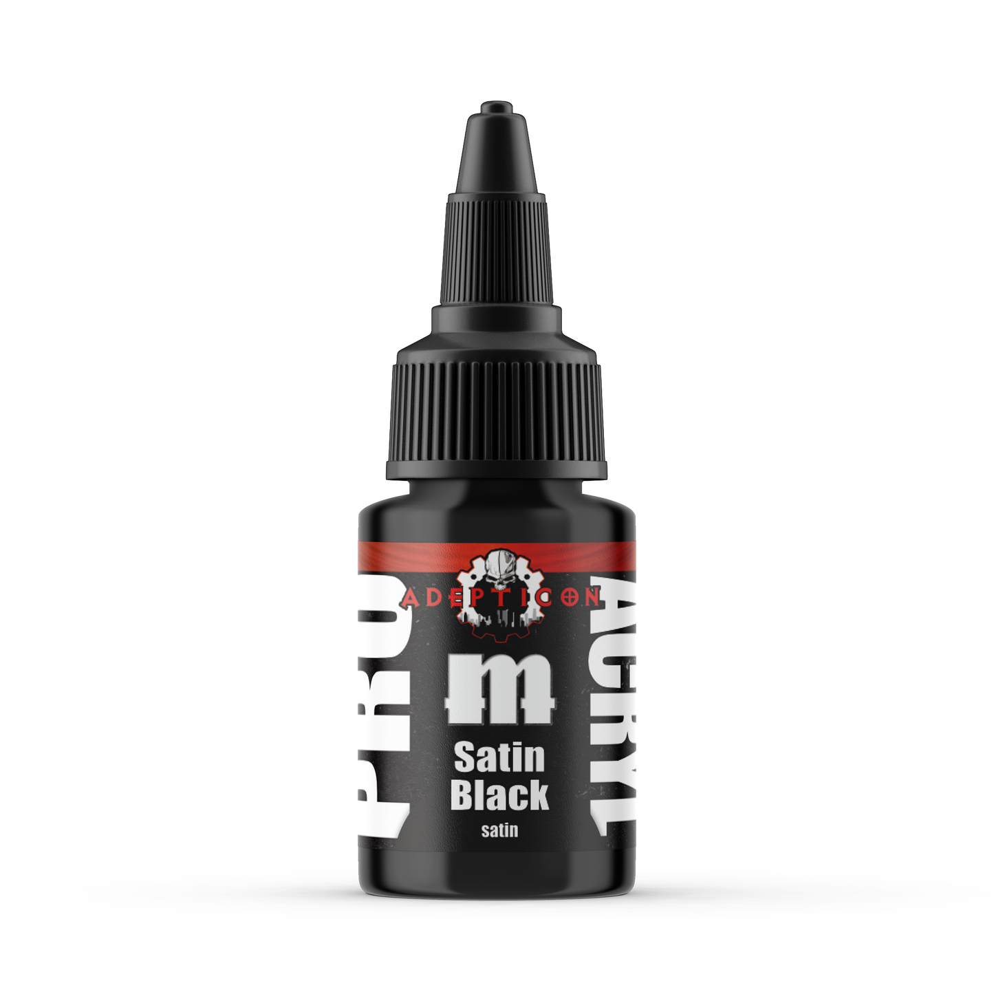 Monument Hobbies MPA-S39 - Pro Acryl Signature Series Adepticon Satin Black (22ml)