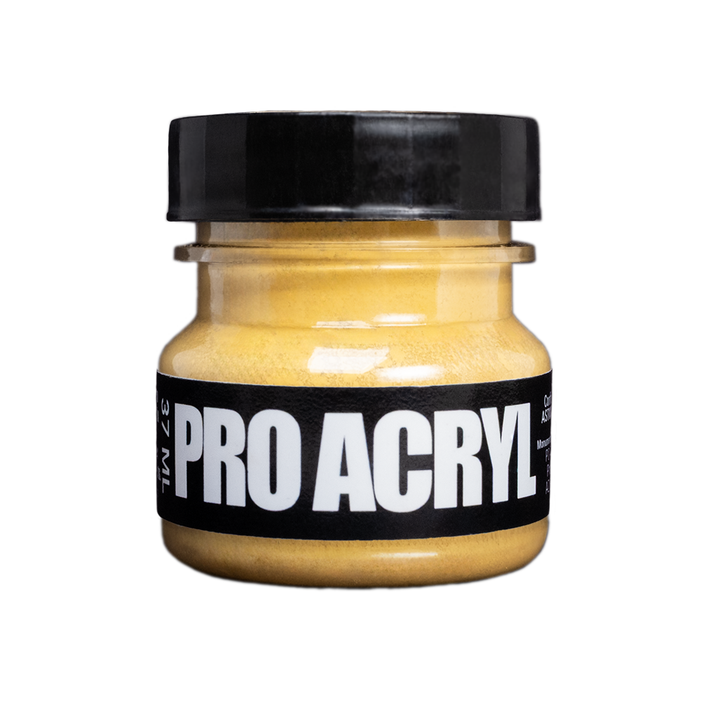 Monument Hobbies MWP-04 - Pro Acryl Weathering Pigments Yellow Iron Oxide (37ml)