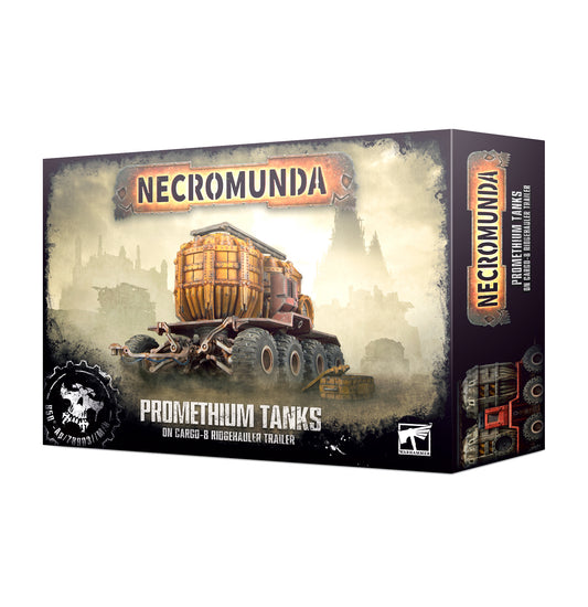 Games Workshop 301-12 - Necromunda - Promethium Tanks on Cargo-8 Trailer