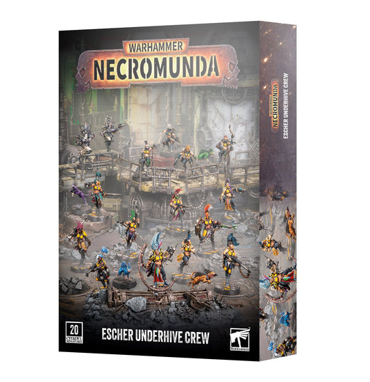 Games Workshop 301-71 - Necromunda - Escher Underhive Crew