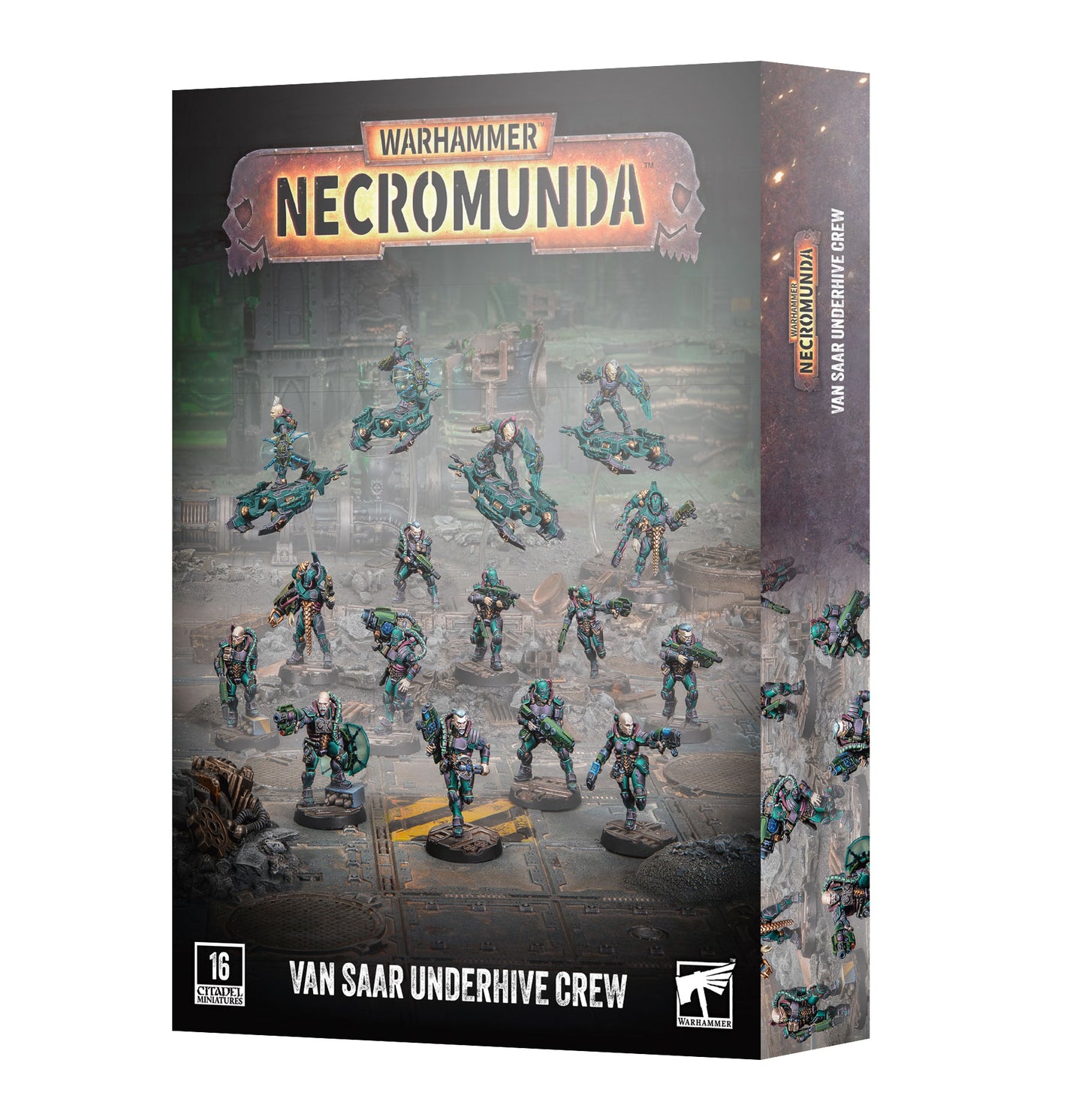 Games Workshop 301-68 - Necromunda - Van Saar Underhive Crew
