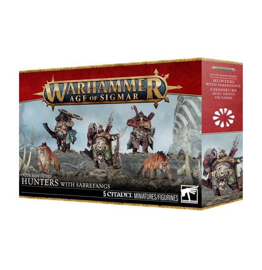 Games Workshop 95-23 - Age of Sigmar - Ogor Mawtribes: Hunters with Sabrefangs