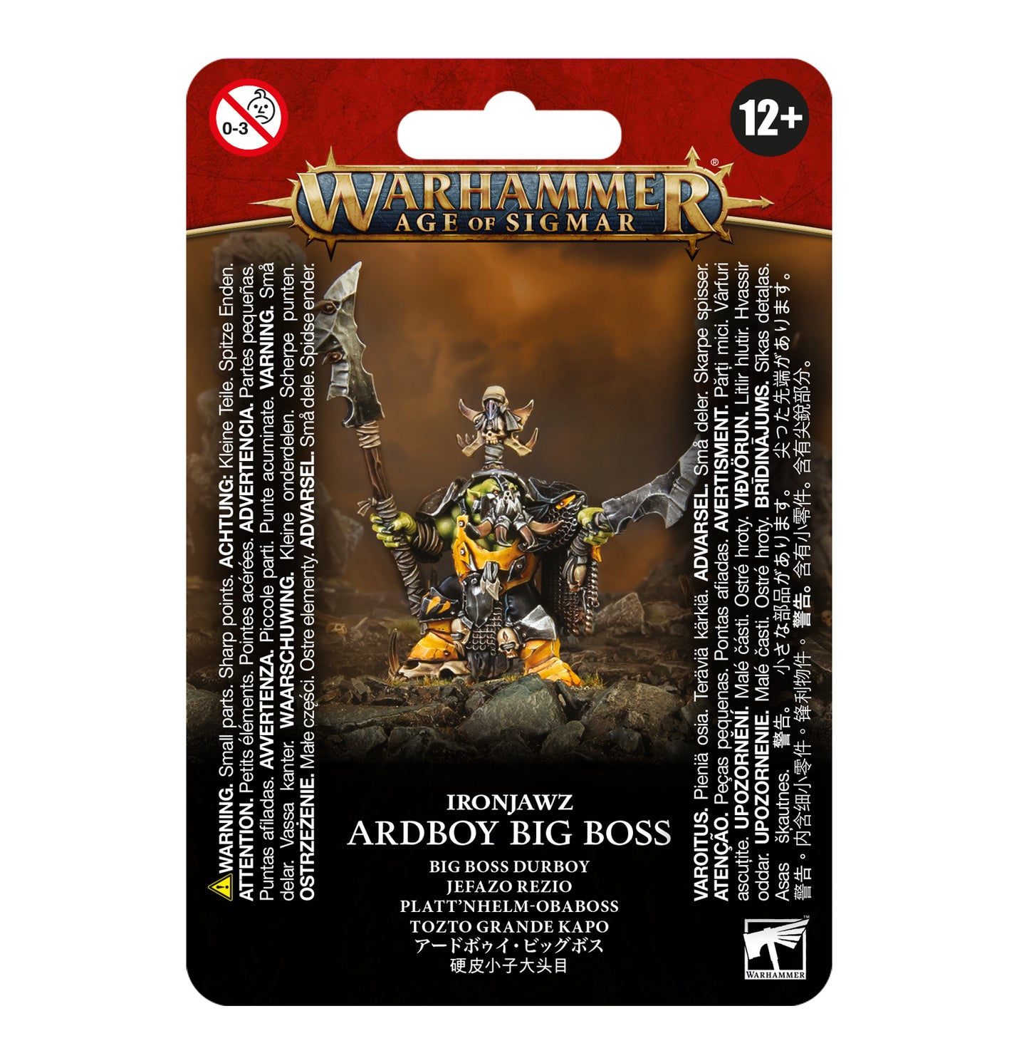Games Workshop 89-57 - Age of Sigmar - Orruk Warclans: Ardboy Big Boss