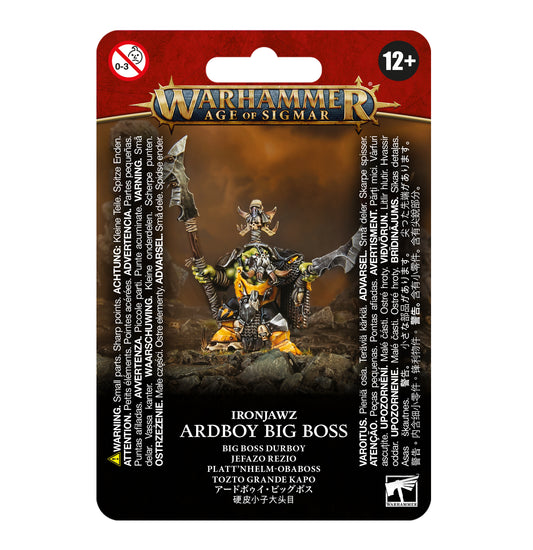 Games Workshop 89-57 - Age of Sigmar - Orruk Warclans: Ardboy Big Boss