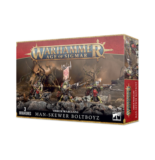 Games Workshop 89-67 - Age of Sigmar - Orruk Warclans: Man-Skewer Boltboyz