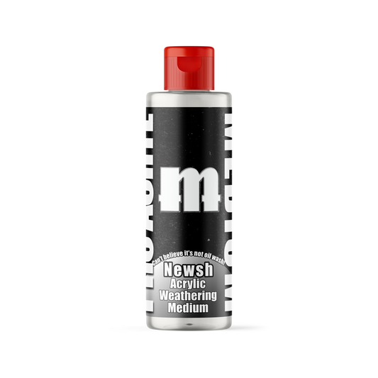 Monument Hobbies MPAM-004 - Pro Acryl NEWSH Acrylic Weathering Medium (120ml)