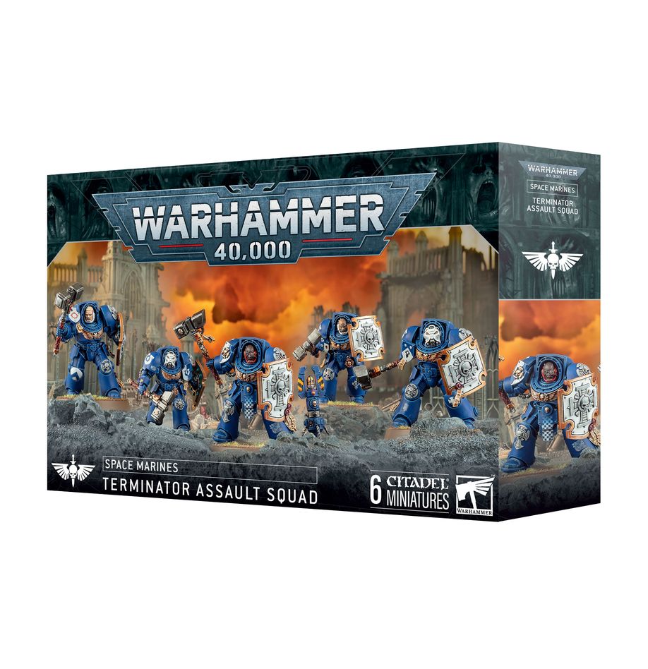 Games Workshop 48-34 - Warhammer 40,000 - Space Marines: Terminator Assault Squad (2025)