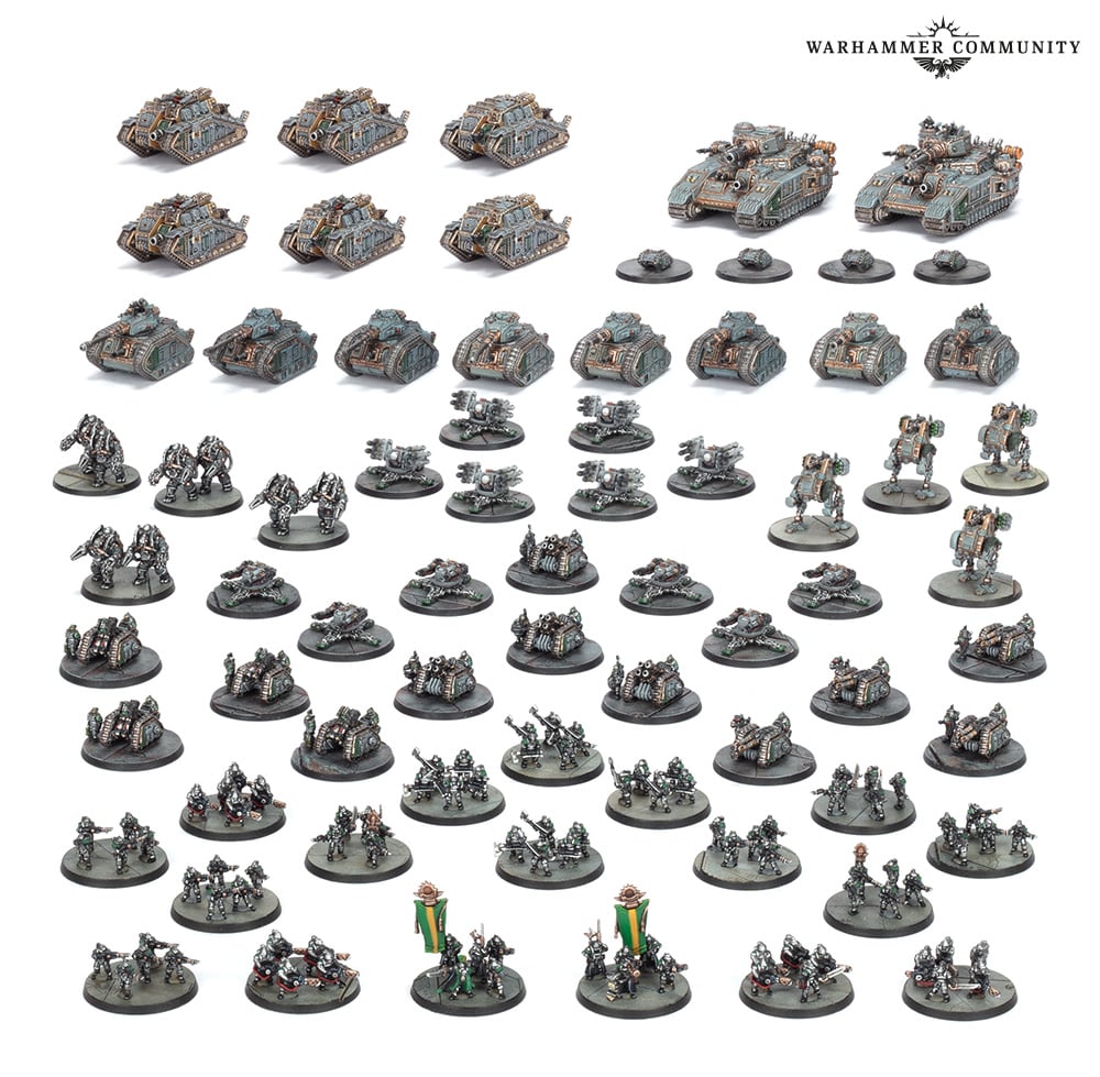 Games Workshop 03-62 - Legions Imperialis - Solar Auxilia: Battle Group