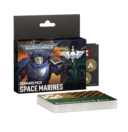 Games Workshop 48-02 - Warhammer 40,000 - Space Marines: Command Pack (11th Edition)