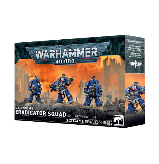 Games Workshop 48-110 - Warhammer 40,000 - Space Marines: Eradicator Squad with Heavy Bolters