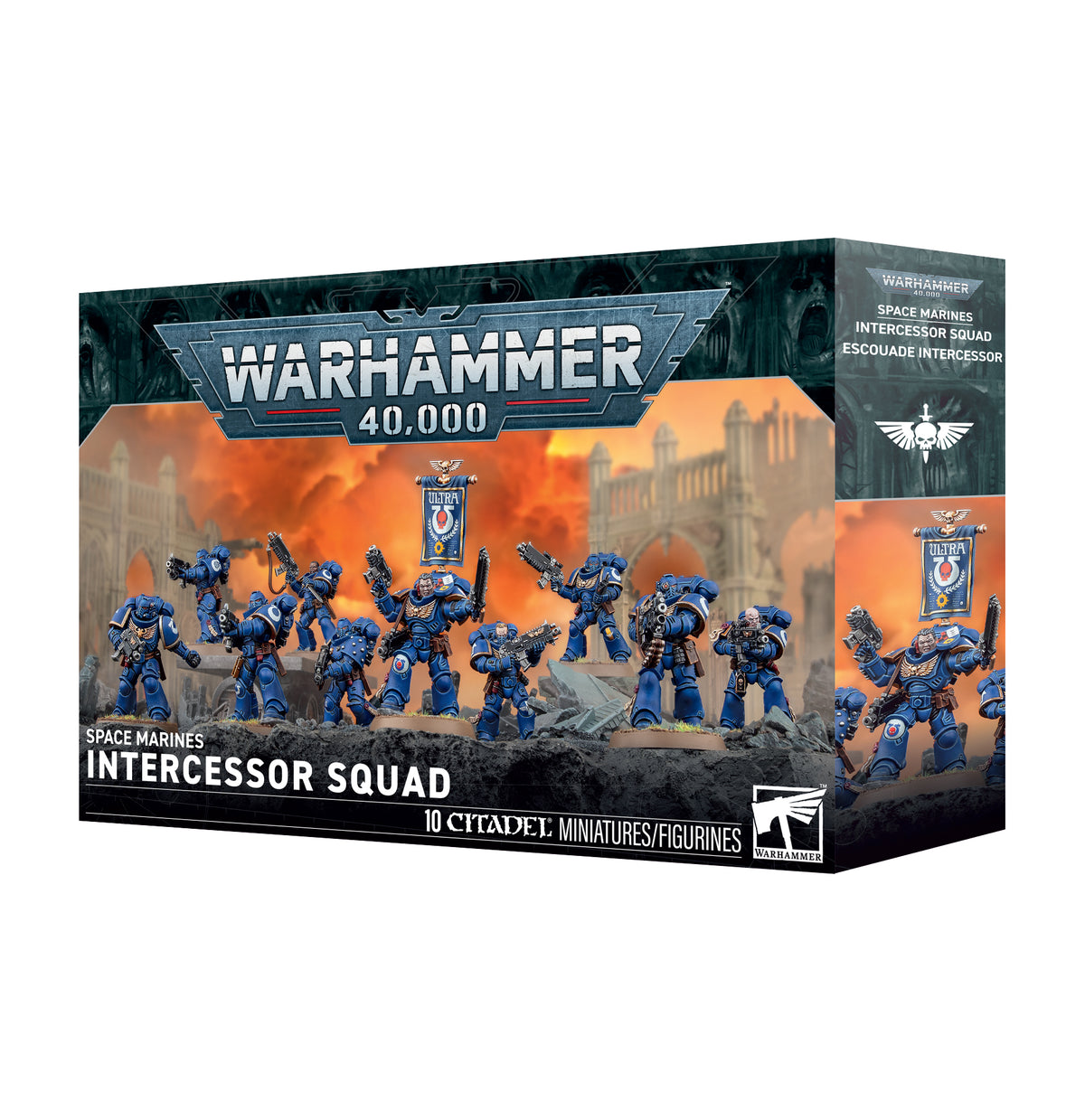 Games Workshop 48-115 - Warhammer 40,000 - Space Marines: Intercessor Squad