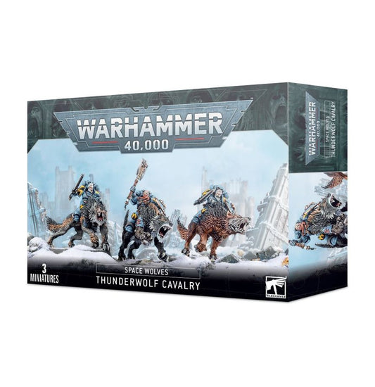 Games Workshop 53-09 - Warhammer 40,000 - Space Wolves: Thunderwolf Cavalry