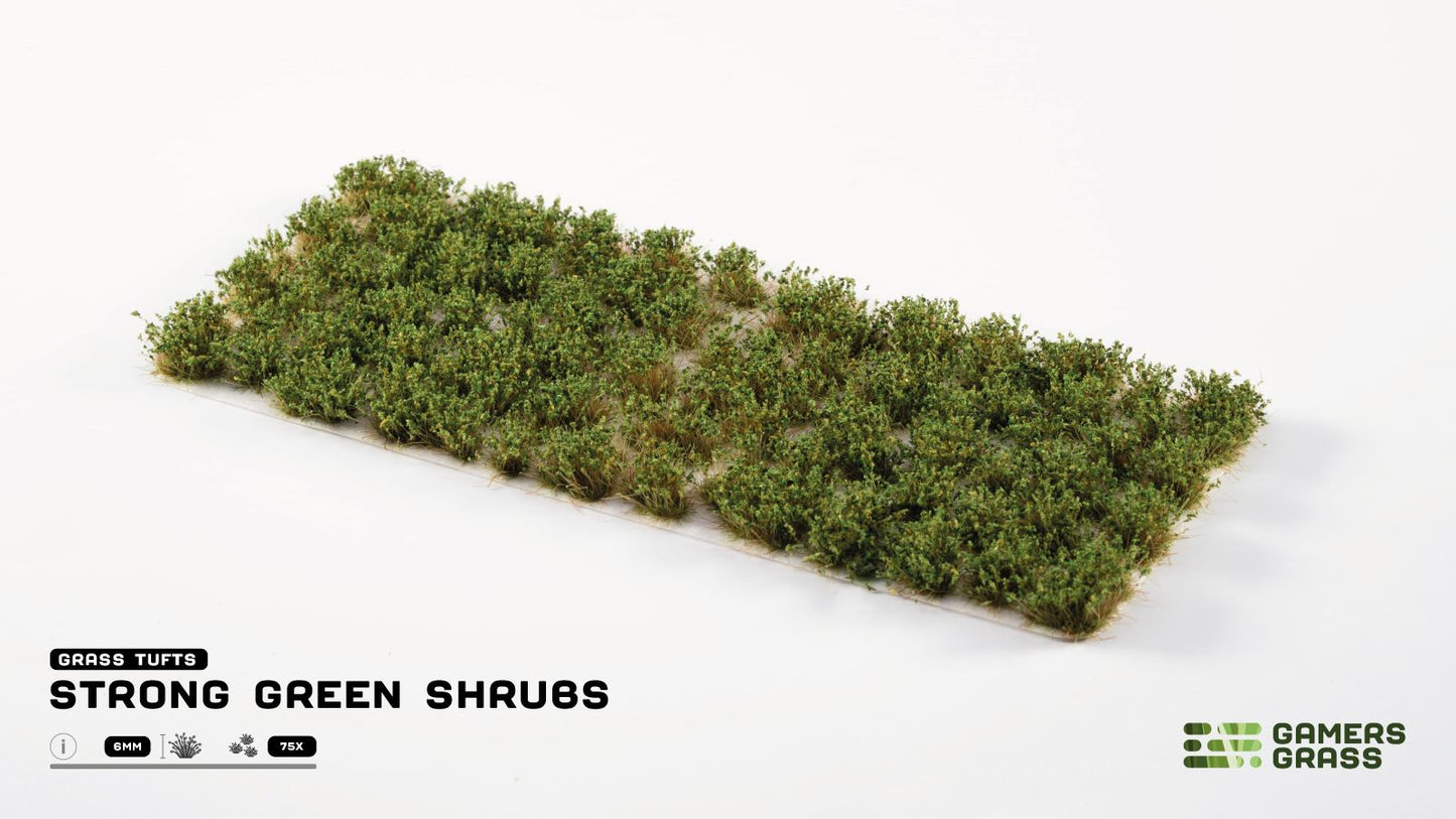 Gamers Grass GGFS-SG - Strong Green Shrubs