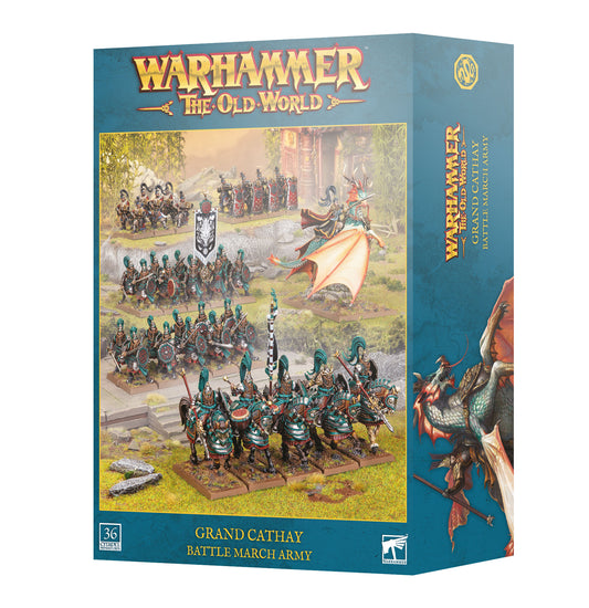 Games Workshop 06-217 - Warhammer: The Old World - Grand Cathay: Battle March Army