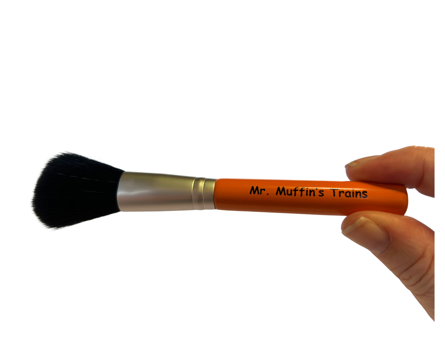 Mr. Muffin's Trains - Dusting Brush (Orange)