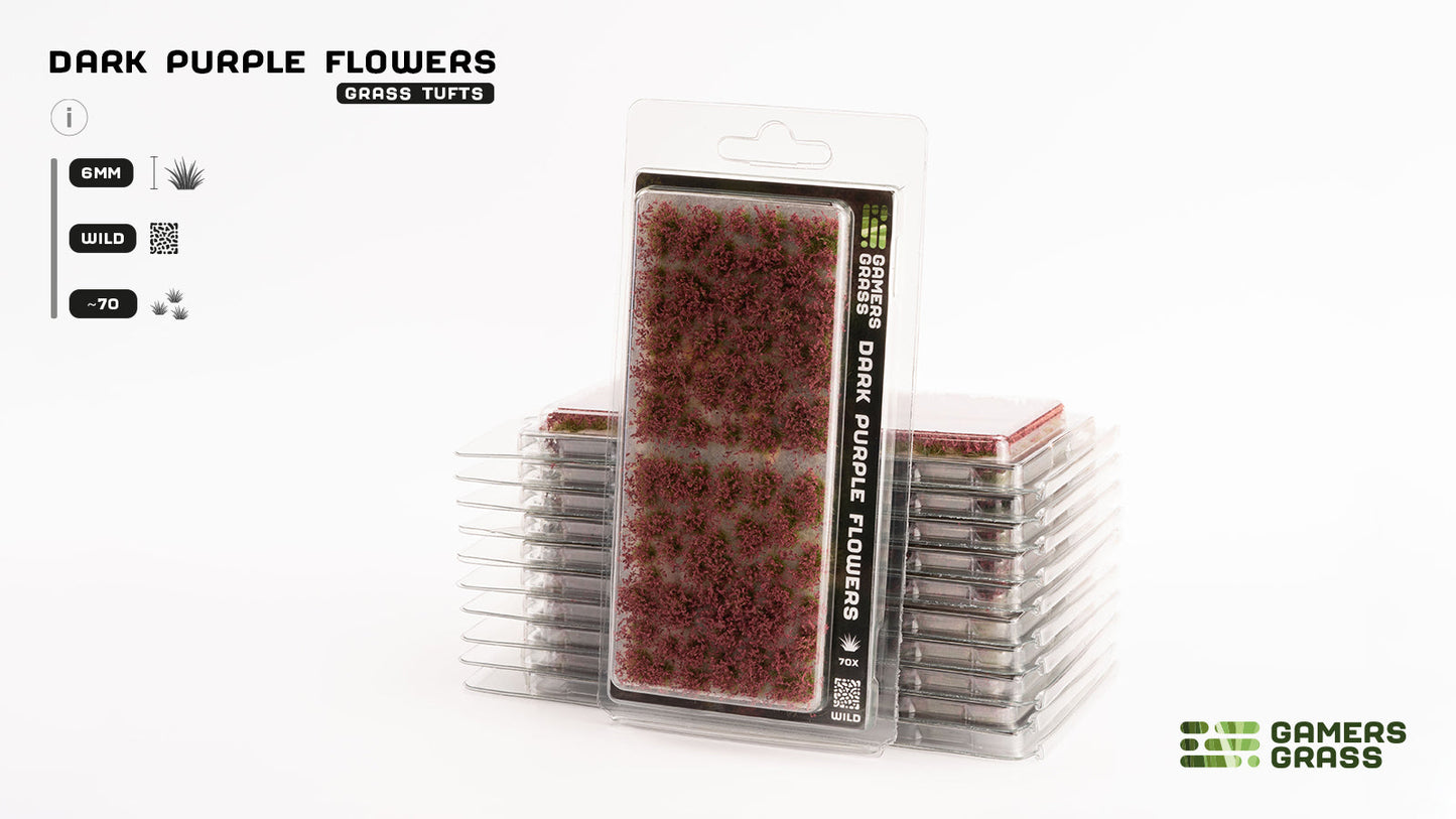 Gamers Grass GGF-DP - Dark Purple Flowers