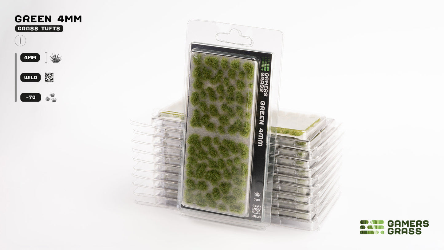 Gamers Grass GG4-G - Green 4mm