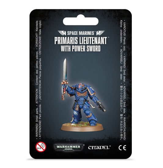 Games Workshop 48-84 - Warhammer 40,000 - Space Marines: Primaris Lieutenant with Power Sword