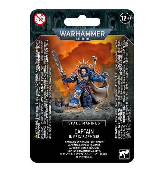 Games Workshop 48-70 - Warhammer 40,000 - Space Marines: Captain in Gravis Armour