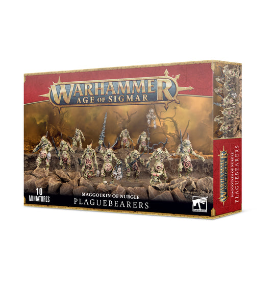 Games Workshop 97-10 - Age of Sigmar - Maggotkin of Nurgle: Plaguebearers