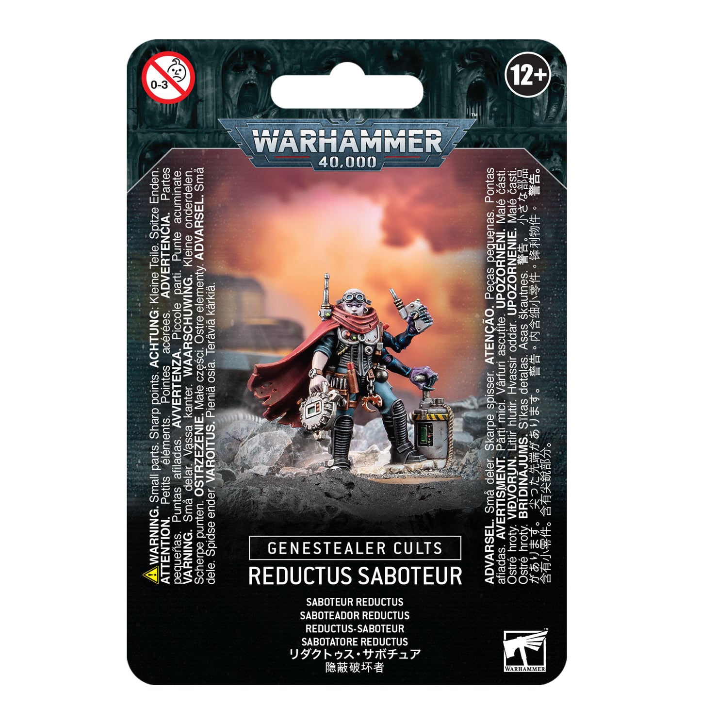 Games Workshop 51-68 - Warhammer 40,000 - Genestealer Cults: Reductus Saboteur