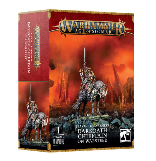 Games Workshop 83-53 - Age of Sigmar - Slaves to Darkness: Darkoath Chieftain on Warsteed