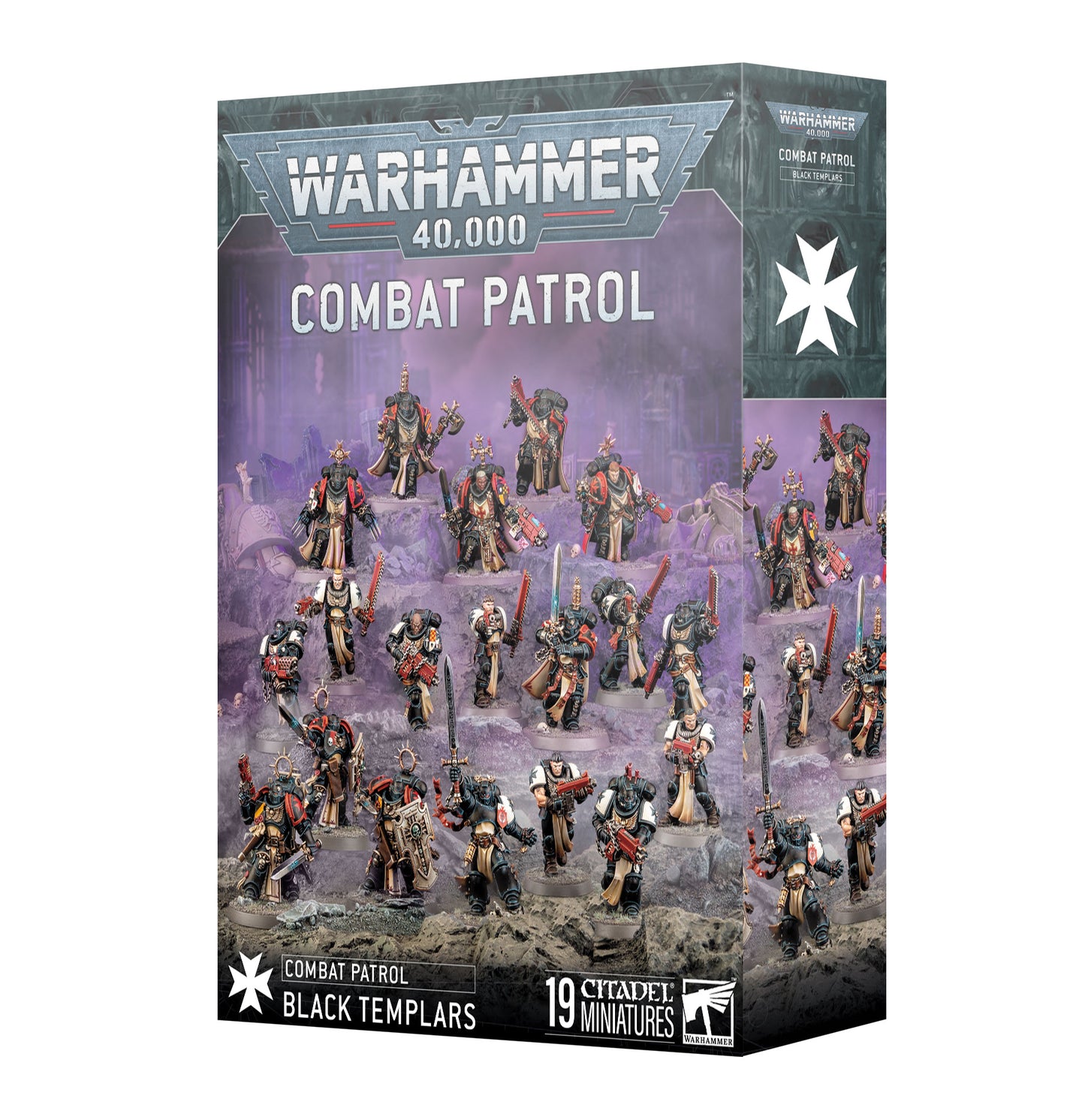 Games Workshop 73-553 - Warhammer 40,000 - Black Templars: Combat Patrol (2025)