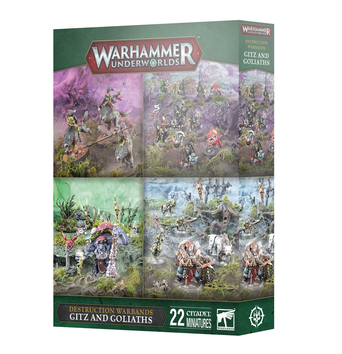 Games Workshop 109-43 - Warhammer Underworlds - Destruction Warbands: Gitz and Goliaths (Clearance)