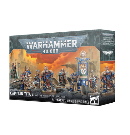 Games Workshop 55-76 - Warhammer 40,000 - Ultramarines: Captain Titus & The Wardens of Ultramar