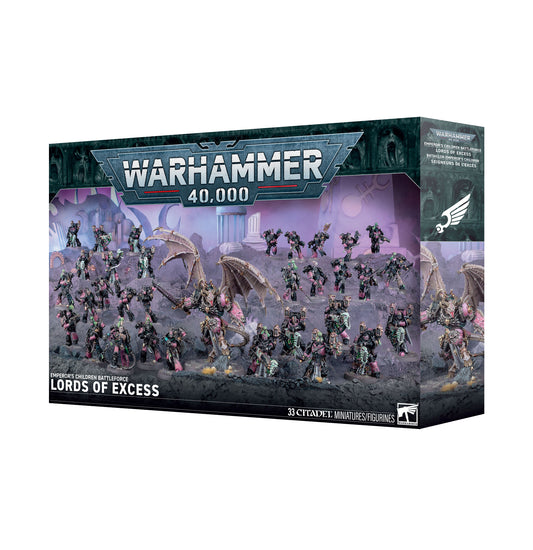 Games Workshop 37-12 - Warhammer 40,000 - Emperor's Children: Lords of Excess Battleforce