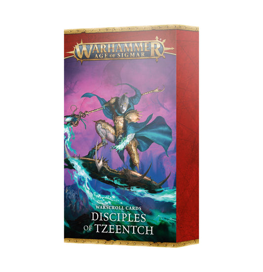 Games Workshop 83-46 - Age of Sigmar - Disciples of Tzeentch: Warscroll Cards (2026)